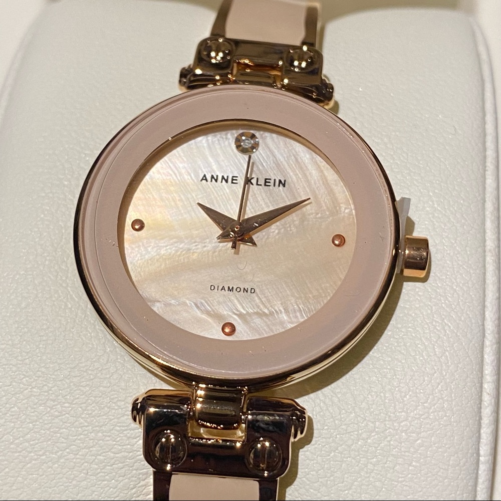 NWT Anne Klein Diamond Watch